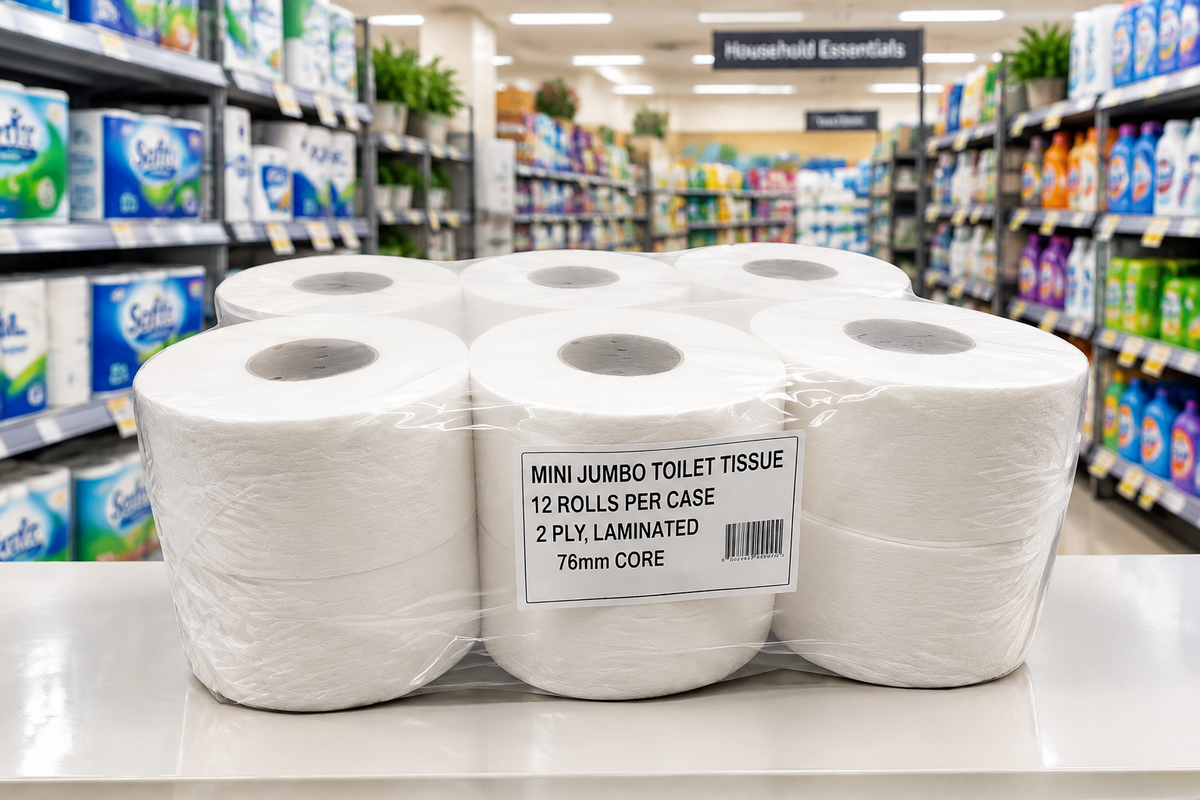 12 X Mini Jumbo Roll 150M