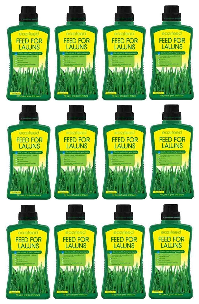 12 X Easifeed Feed For Lawns 500Ml