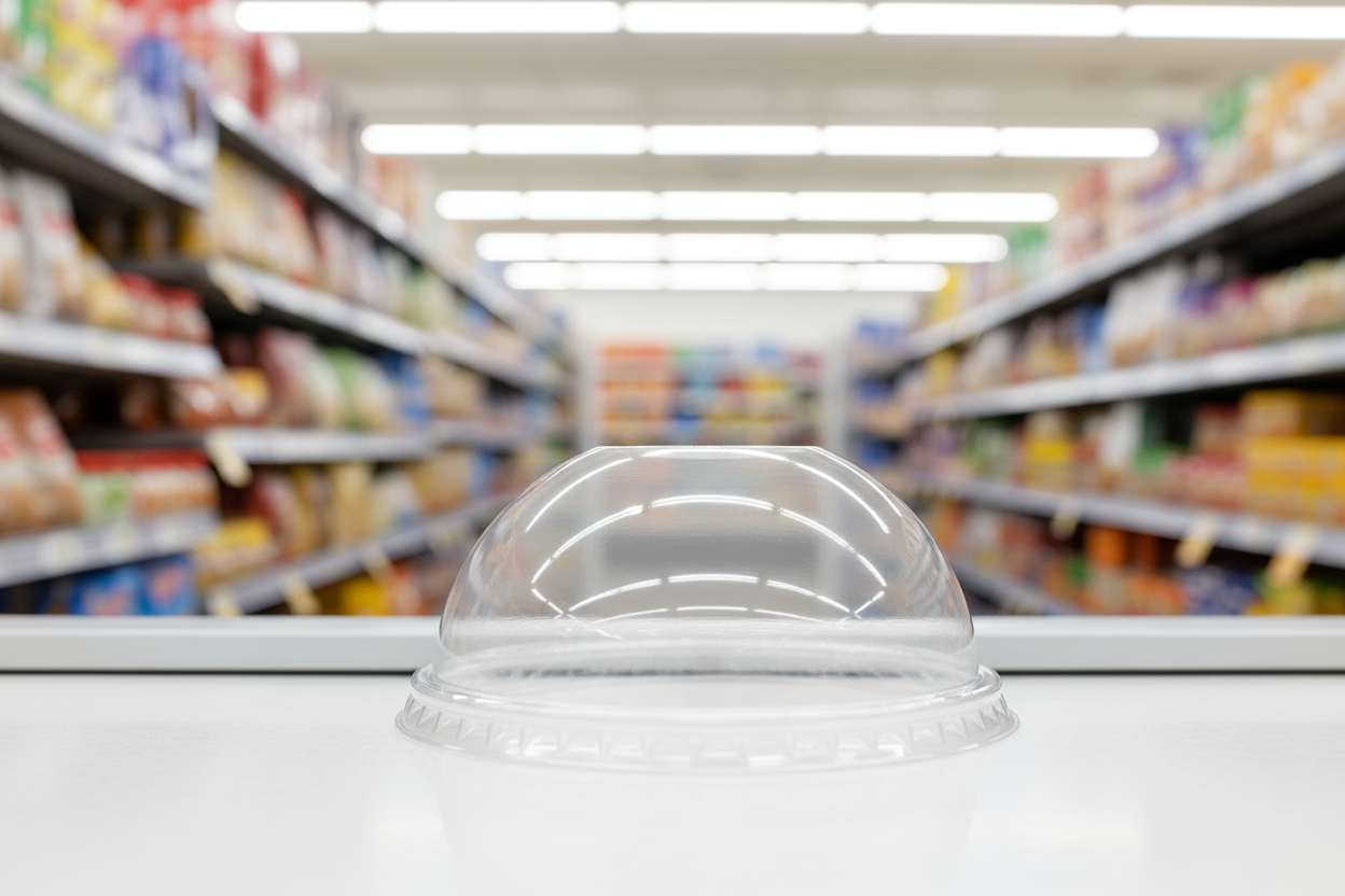 1000 x Smoothie/Slushie Lid - 12/16Oz