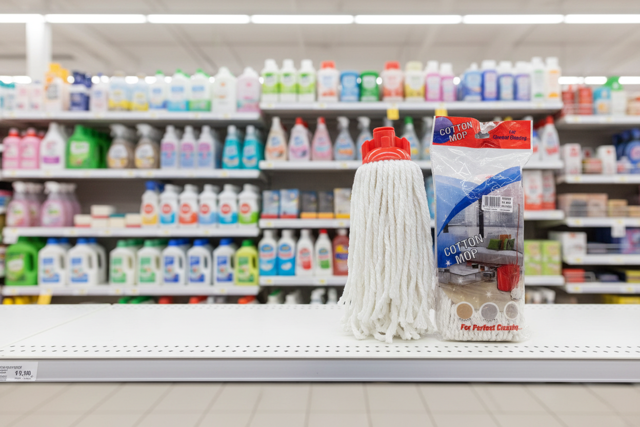 24 X Super Cotton Mop Head 200G