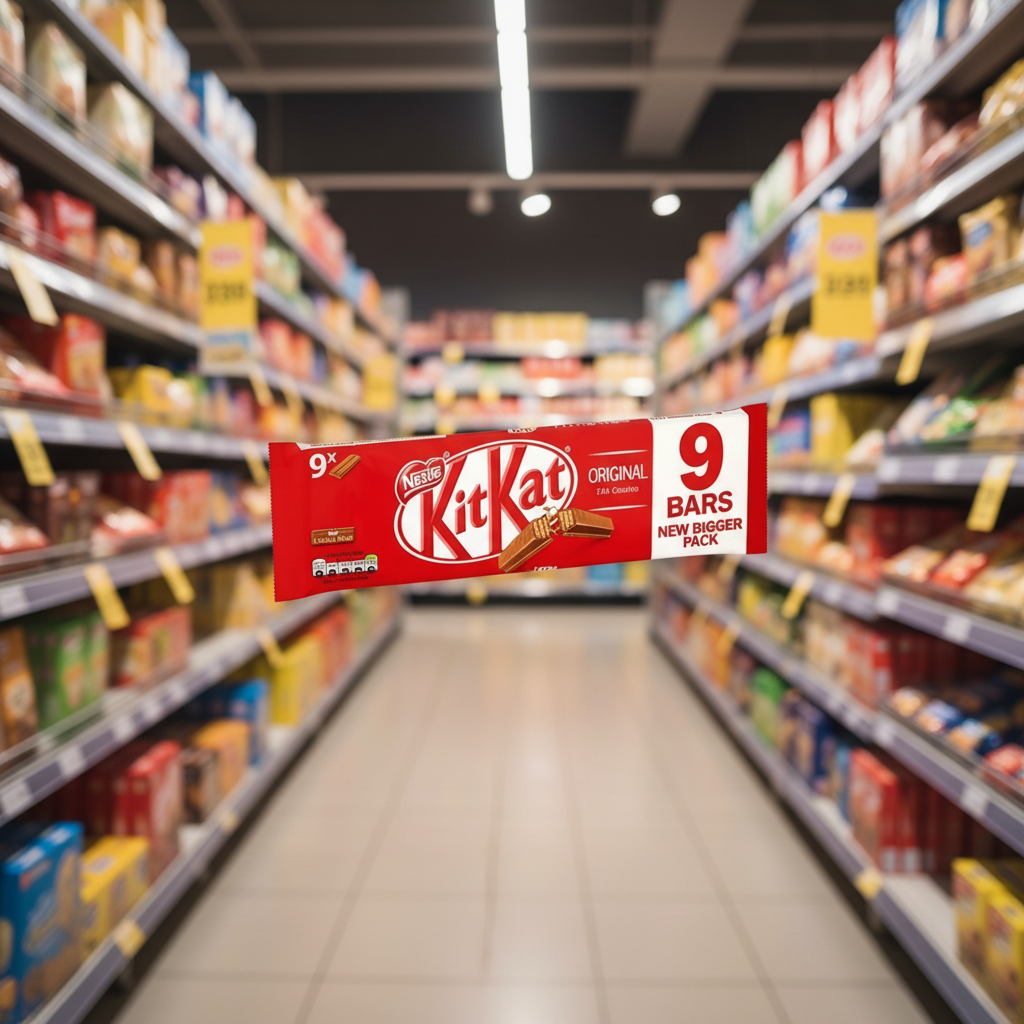 25 x Kitkat 2 Finger Original 9 X 20.7G (186.3G)