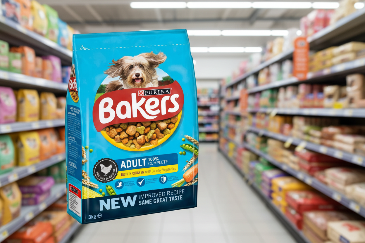 4 x Bakers Adult With Tasty Chicken & Country Vegetables 3Kg