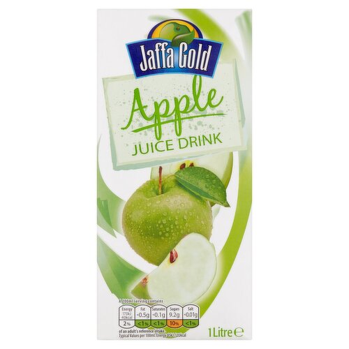 12 x Jaffa Gold Apple Juice Drink 1 Litre