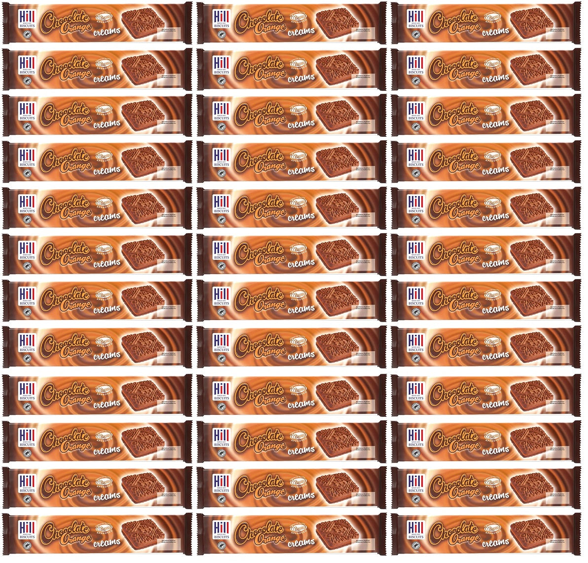 36 x Hill Chocolate Orange Creams - 150GM