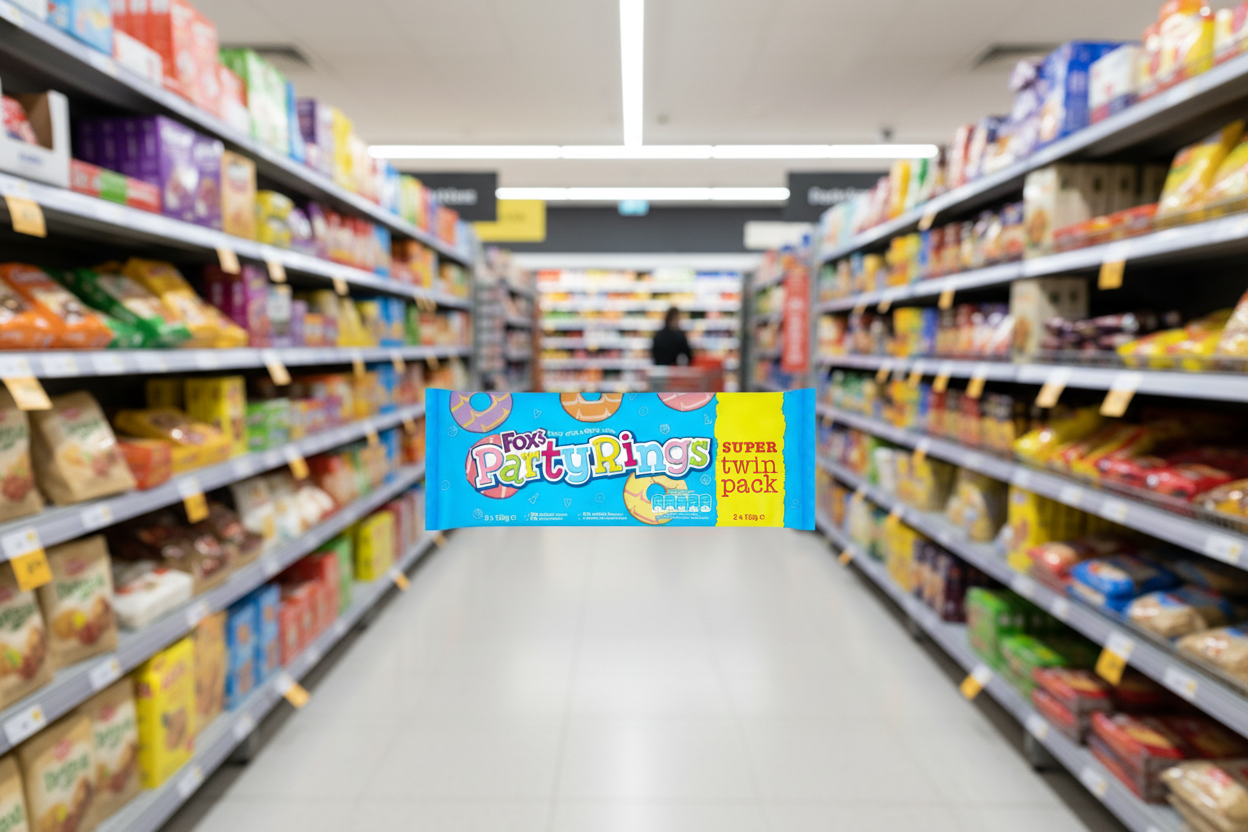 8 x Fox's Party Rings Super 2 X 125G