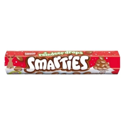 20 X Smarties Giant Tube Reindeer Drops - 120Gm