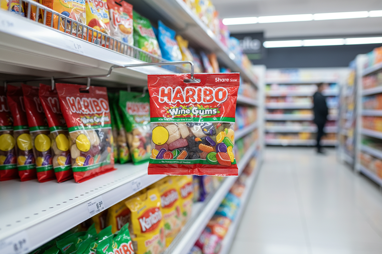 30 x Haribo Wine Gums - 140GM