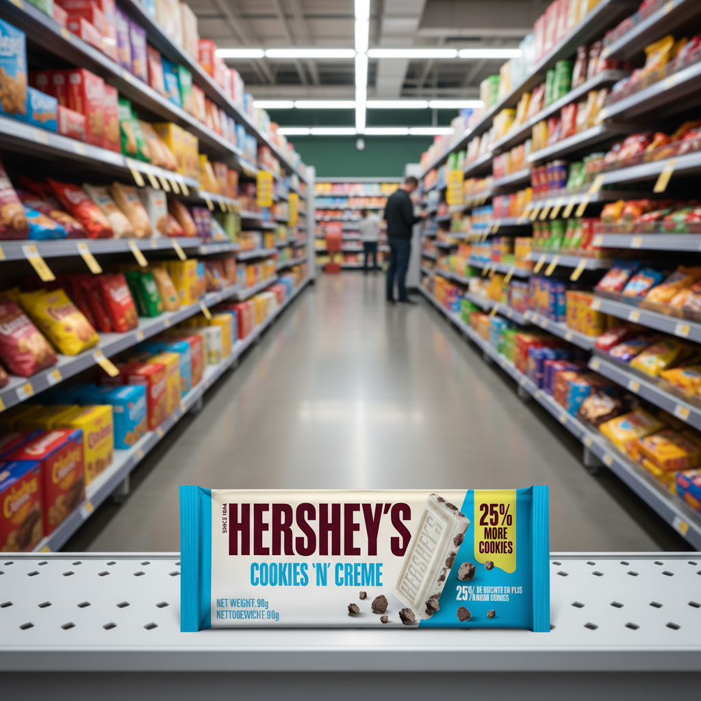 24 X Hershey Cookies & Creme Bar  90