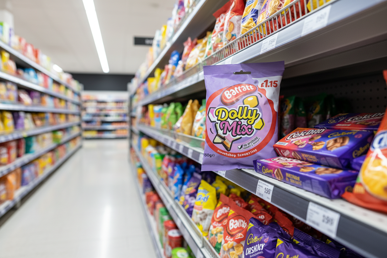 12 X Barratt Sweet Shop Dolly Mix 150G