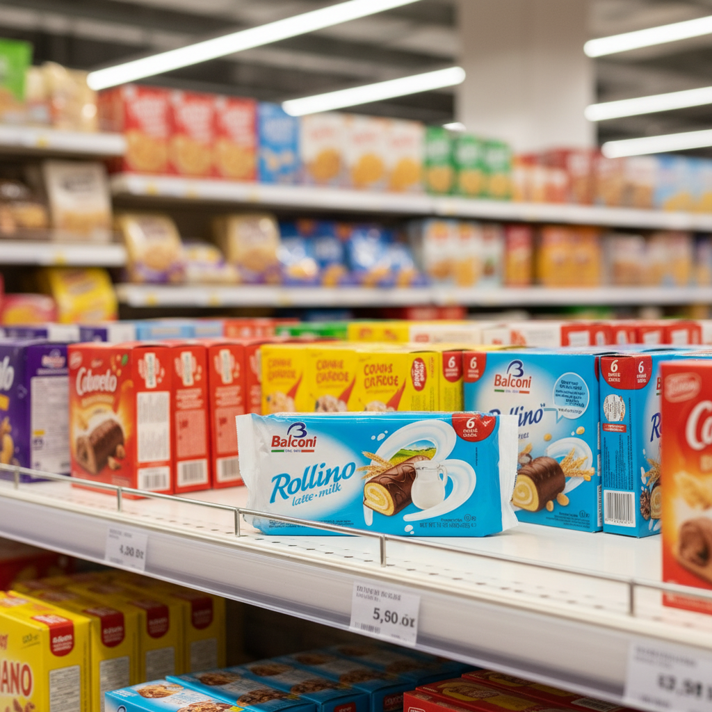 20 X Balconi Rollino Latte  6PK