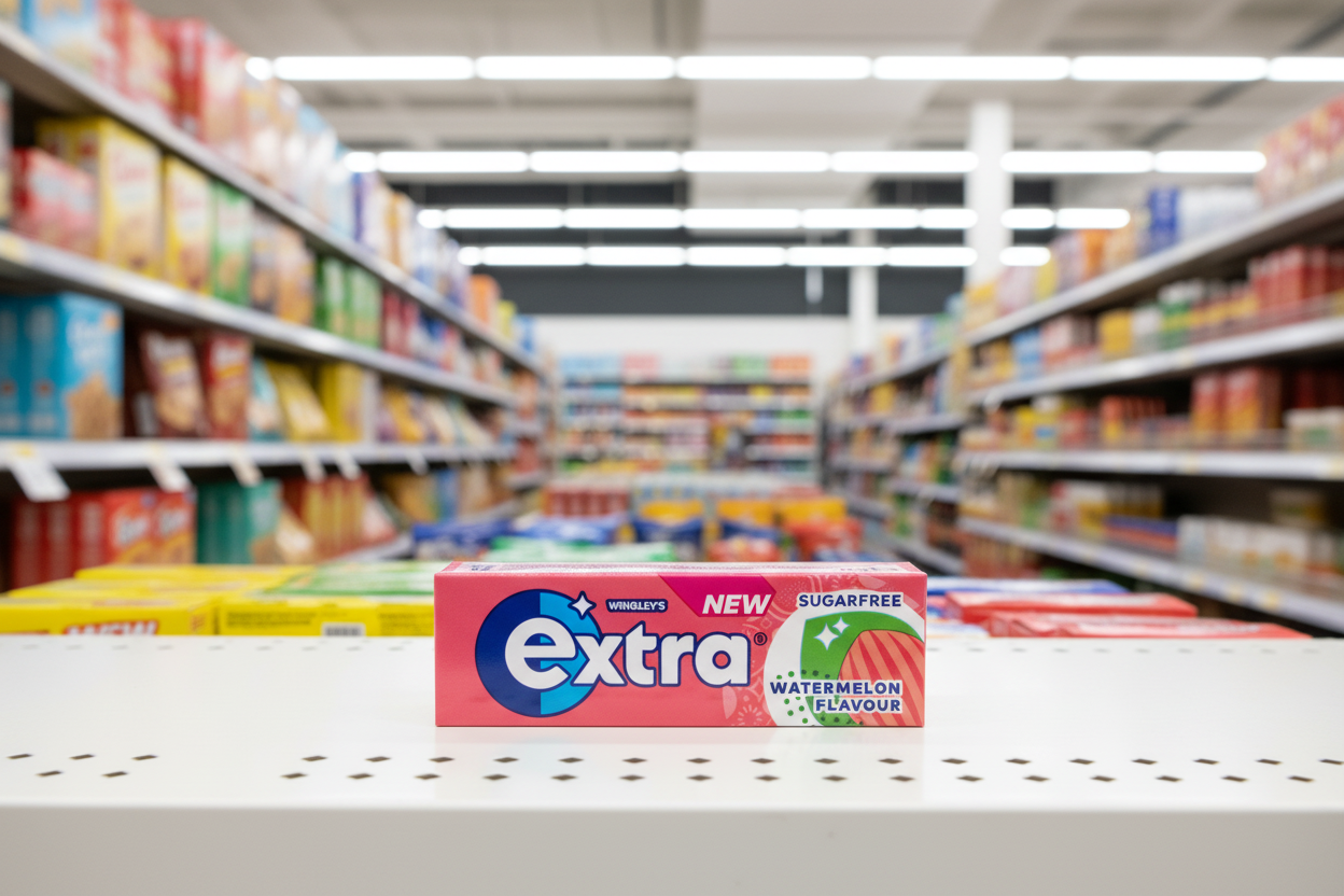 30 x Extra Watermelon Chewing Gum Sugar Free 10 Pieces - 10 PCE