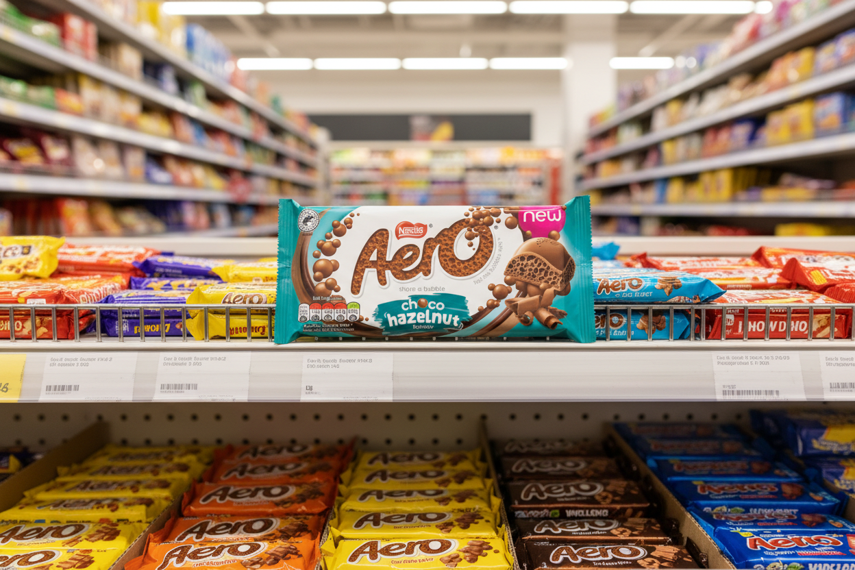 15 x Aero Hazelnut Block - 90GM