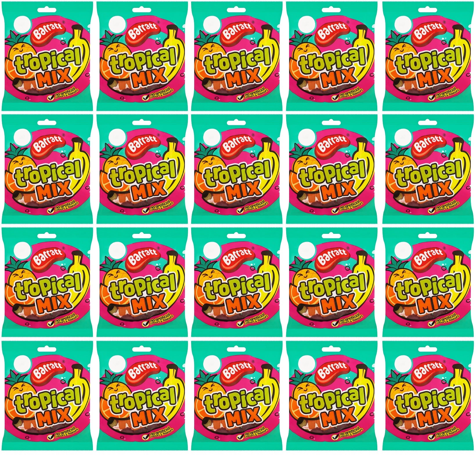 20 x Barratt Tropical Mix 80G