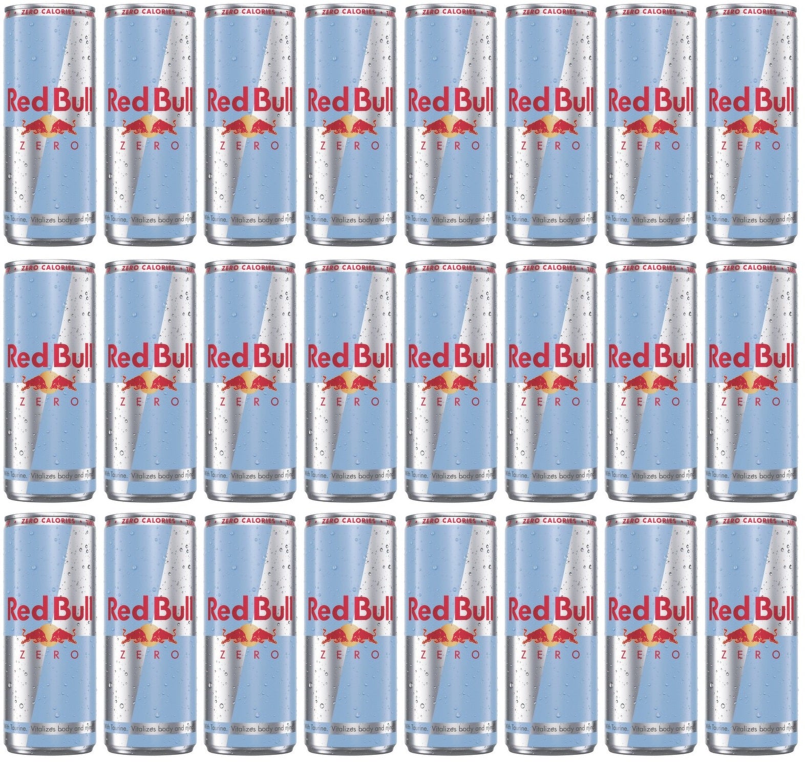24 x Red Bull Zero 250Ml
