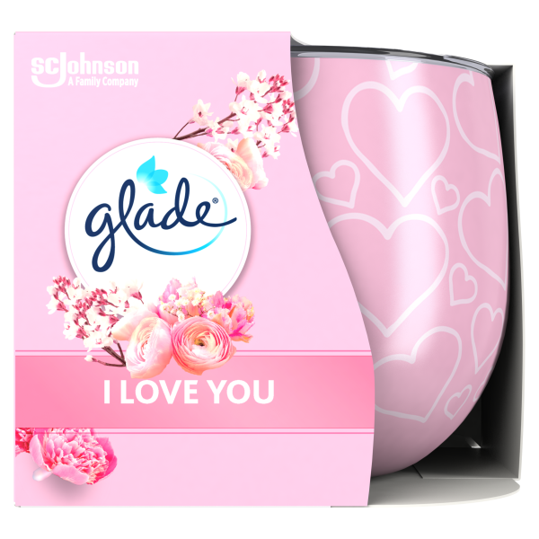 6 X Glade Candle I Love You - 108Gm