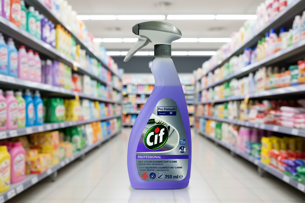 Cif Professional Spray 2 In 1 Cleaner And Disinfectant 750Ml