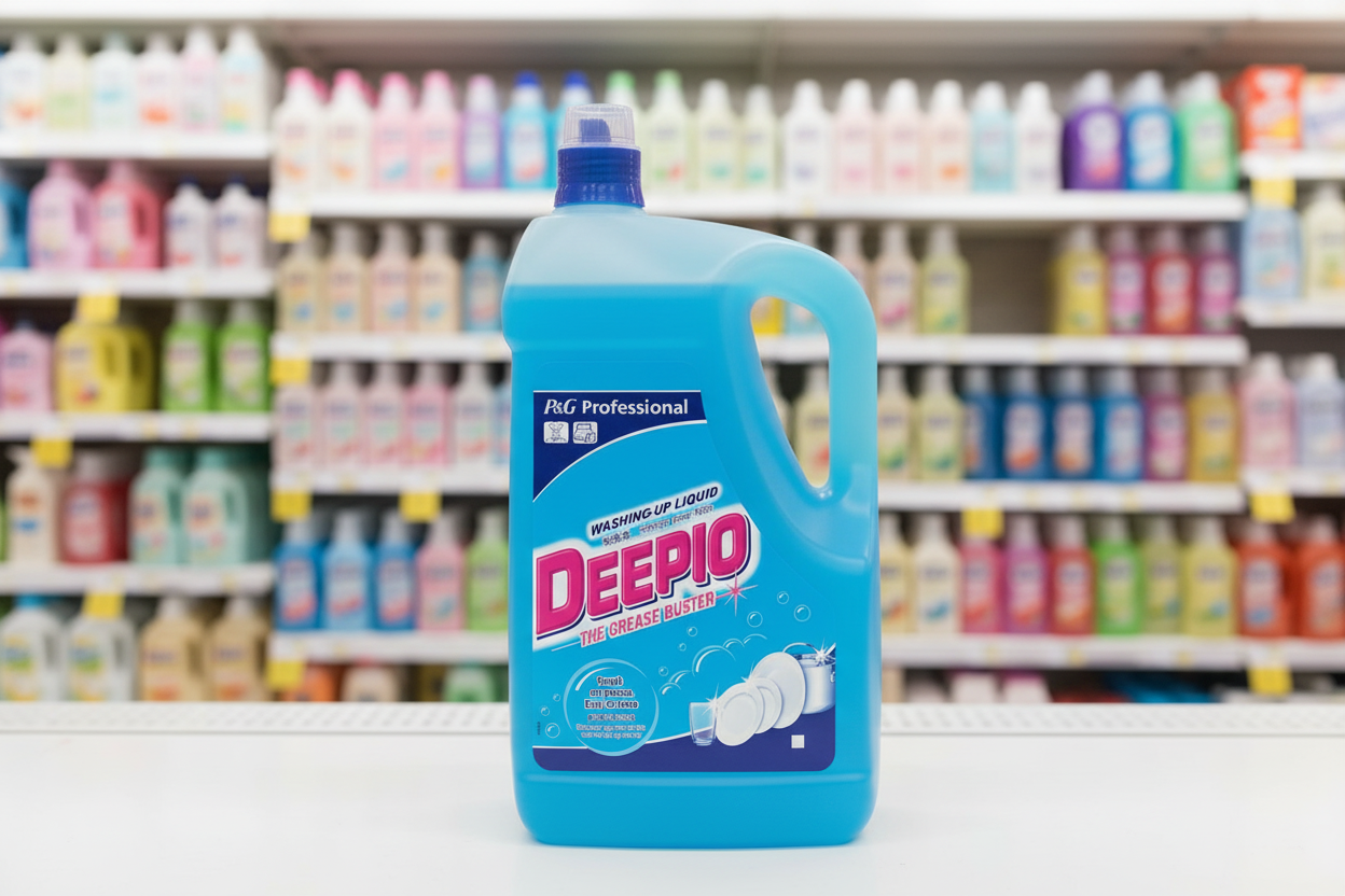 2 x Deepio Professional Washing Up Liquid Original Bulk 5L
