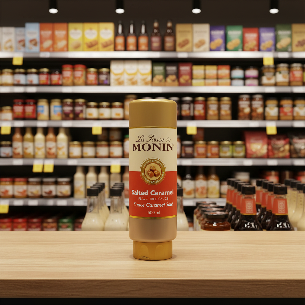 Monin Sauce Salted Caramel 500Ml
