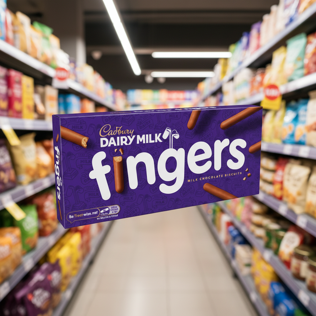 20 x Cadbury Fingers 114G