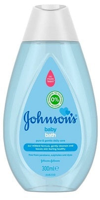 6 x Johnson's Baby Bath Reg 300Ml