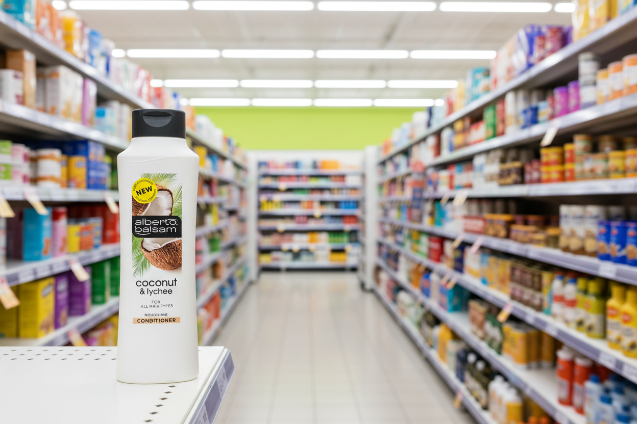 6 x Alberto Balsam Coconut & Lychee Conditioner 350Ml