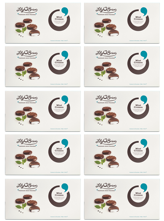 10 x Lily O Briens Mint Cremes 200G
