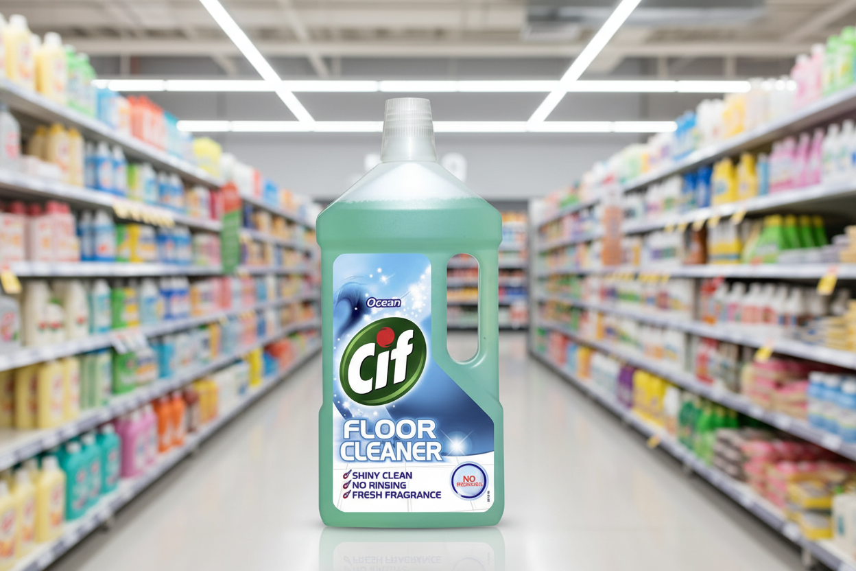 8 x Cif  Floor Cleaner Ocean 950 Ml