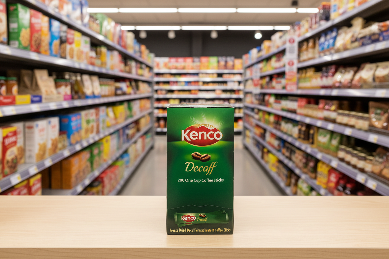 800 x Kenco Decaff Instant Coffee Stickpacks X200