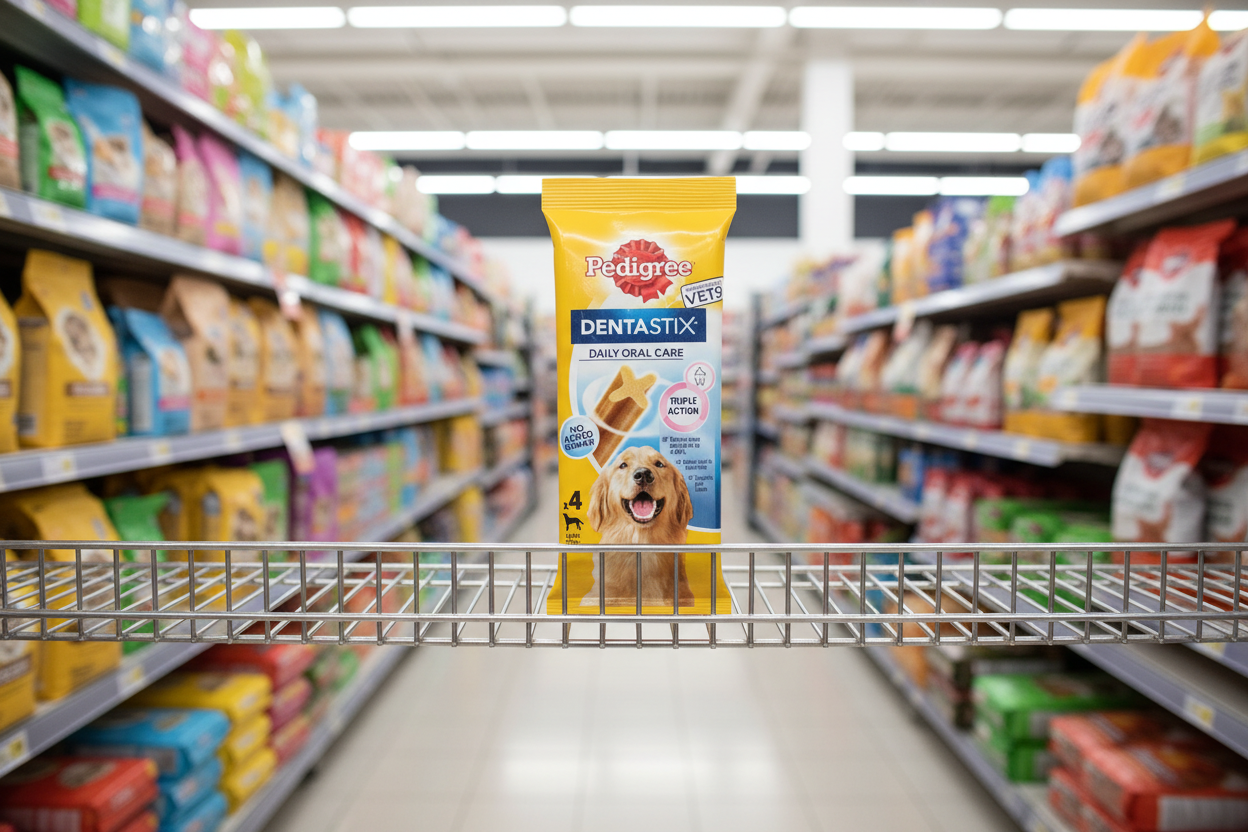 14 x Pedigree Dentastix Daily Oral Care Large 25Kg+ 4 Sticks 154G