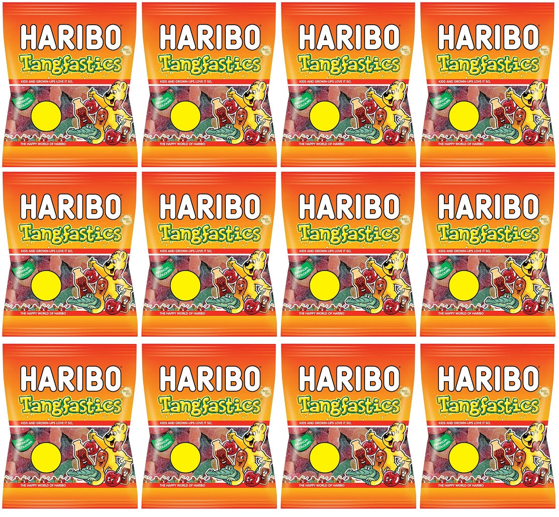 12 x Haribo Tangfastics Bag 160G