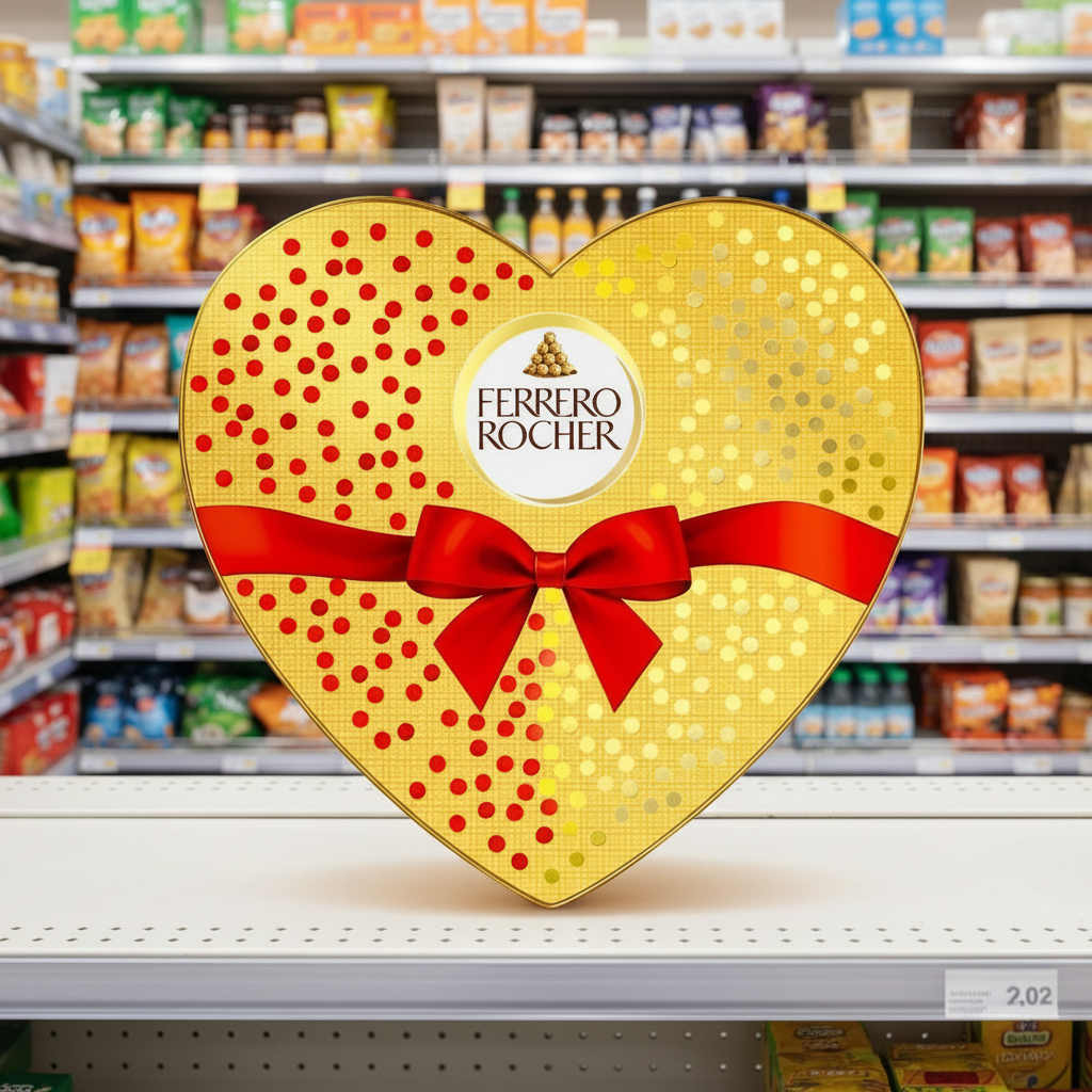 9 x Ferrero Rocher Heart - 125GM