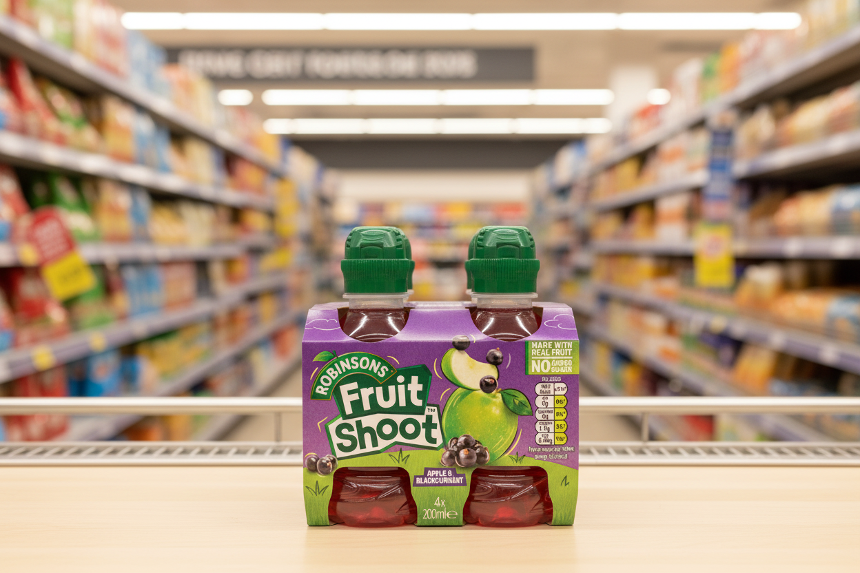 6 x Robinsons Fruit Shoot Apple & Blackcurrant 4 X 200Ml