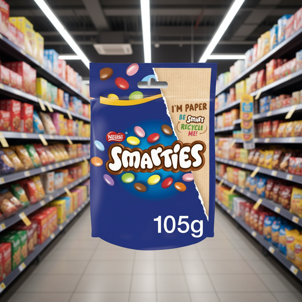 8 x Smarties Pouch 105Gm