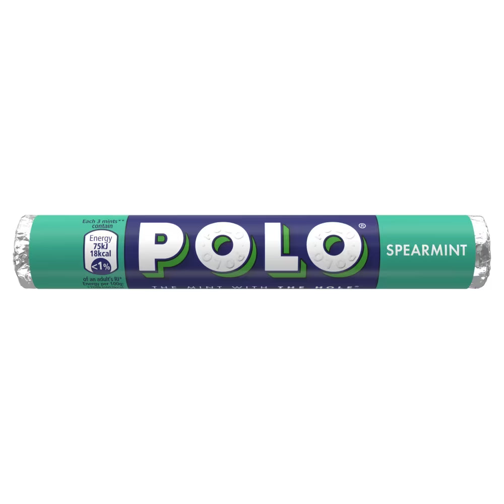 32 x Polo Spearmint Mint Tube 34G