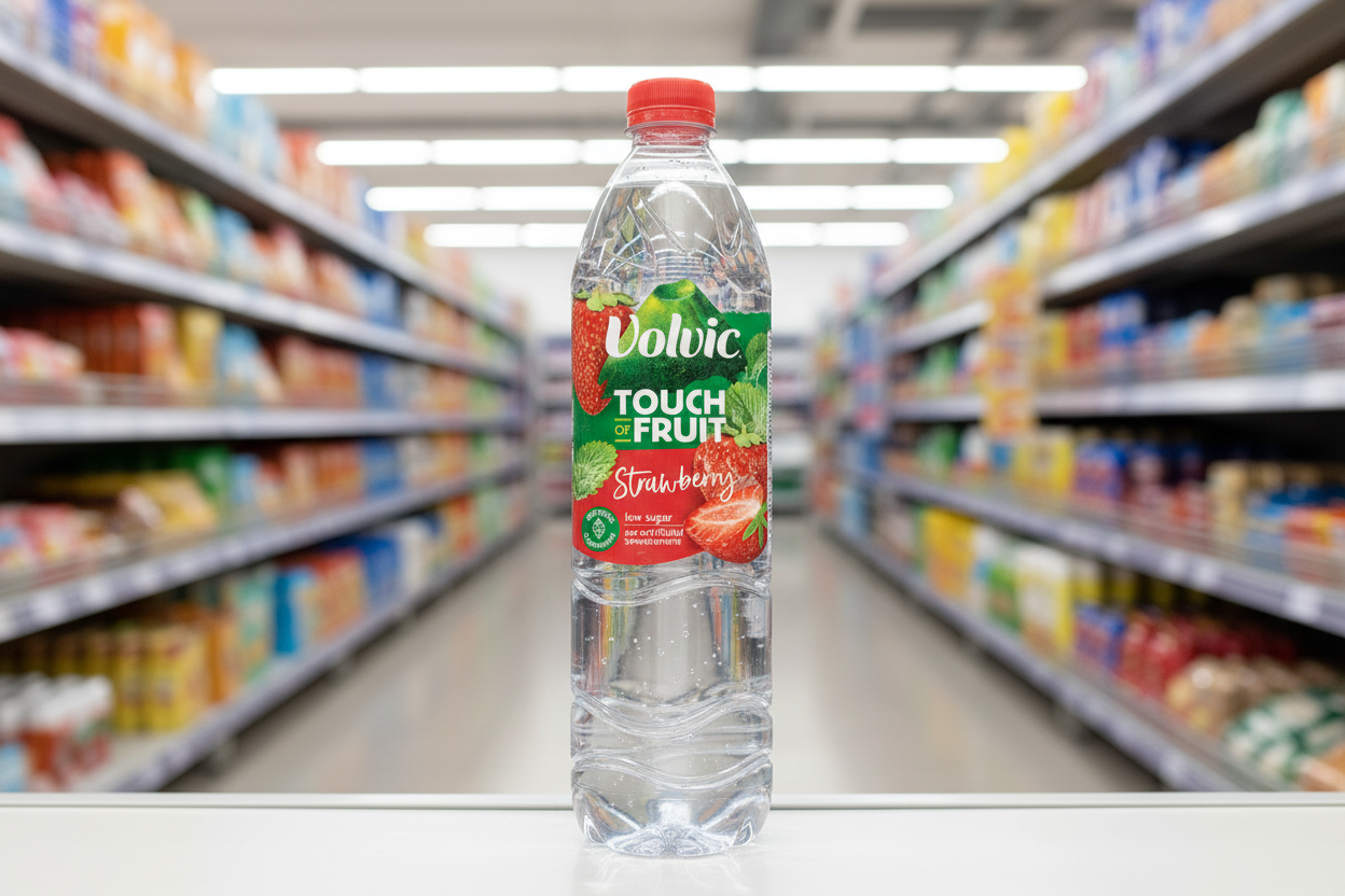 6 x Volvic Tof Strawberry 1.5Lt
