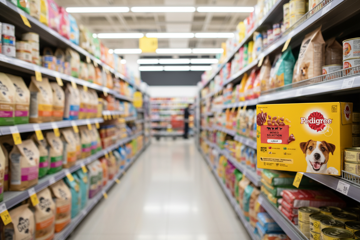 4 x Pedigree Pouch Mixed Selection In Jelly 12 X100G