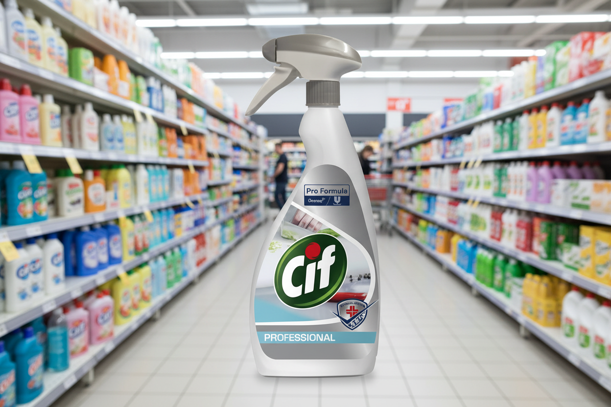 Cif Professional Formula Alcohol Plus 750Ml