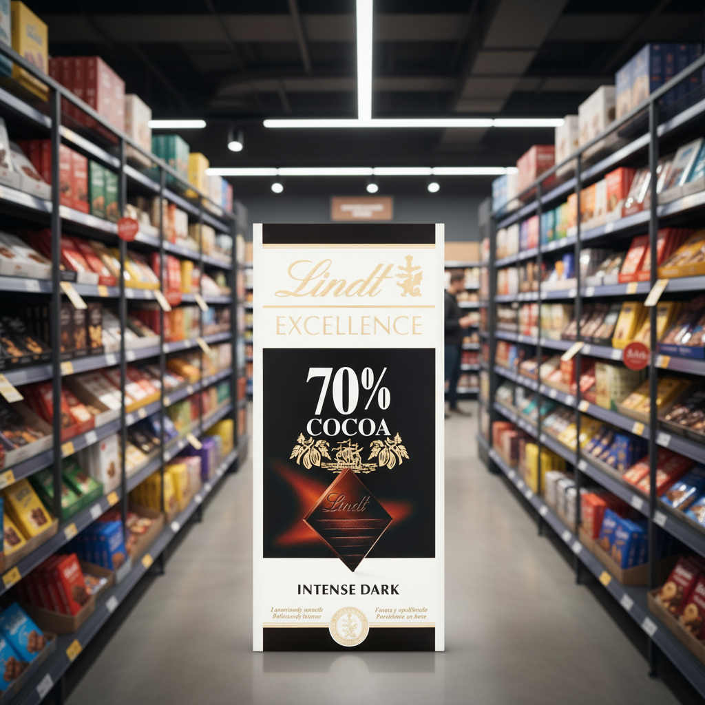 8 x Lindt Excellence 70%  - 100GM