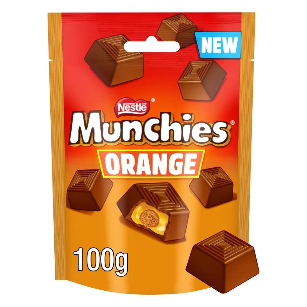 8 x Munchies Orange Sharing Bag - 100GM