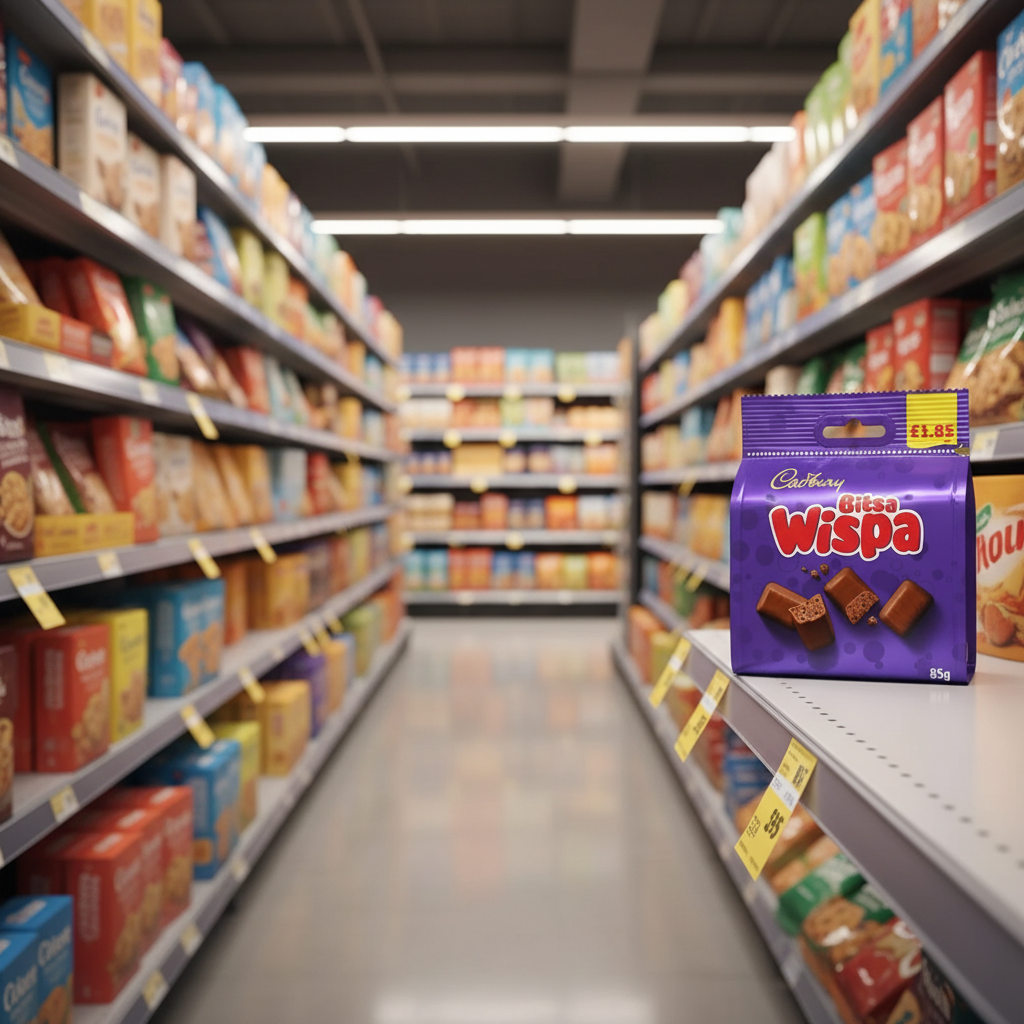 10 x Cadbury Bitsa Wispa - 85GM