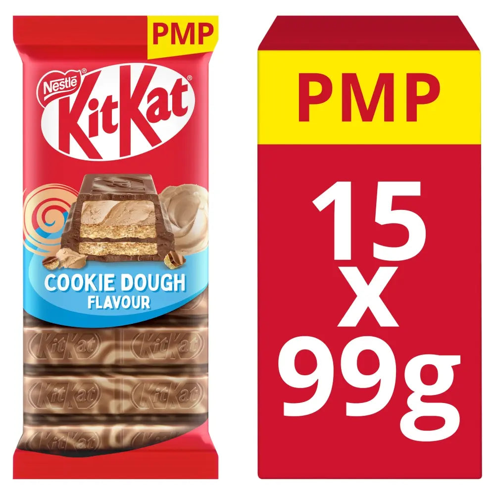 15 X Kit Kat Cookie Doug Block - 99Gm