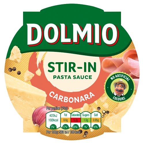Dolmio Stir In Carbonara Pasta Sauce 150G