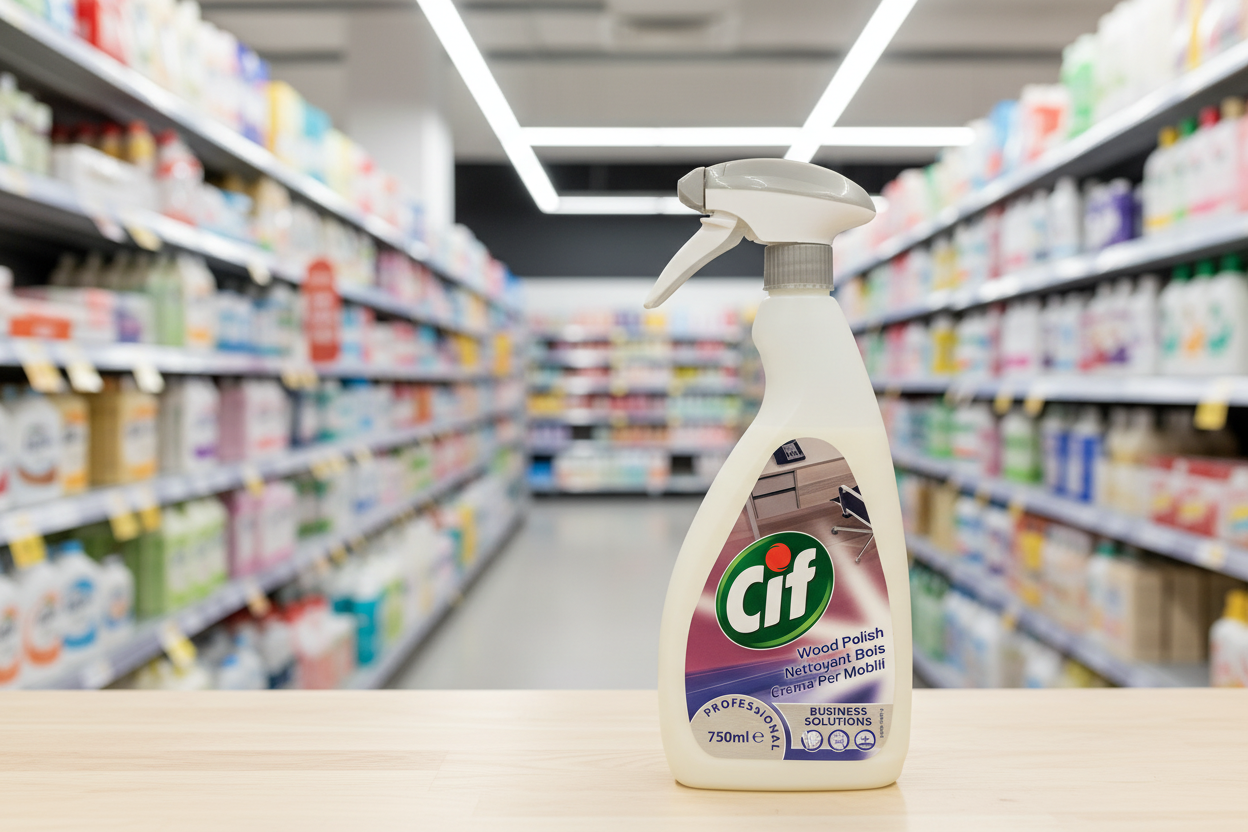 Cif Professional Wood Polish 750Ml