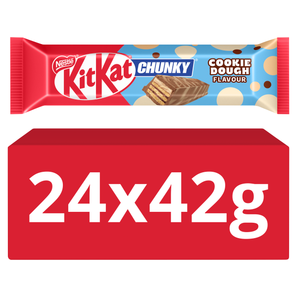 24 X Kitkat Chunky Cookie Dough - 42Gm