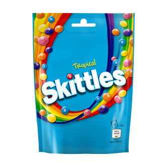 Skittles Tropical Pouch 136Gm