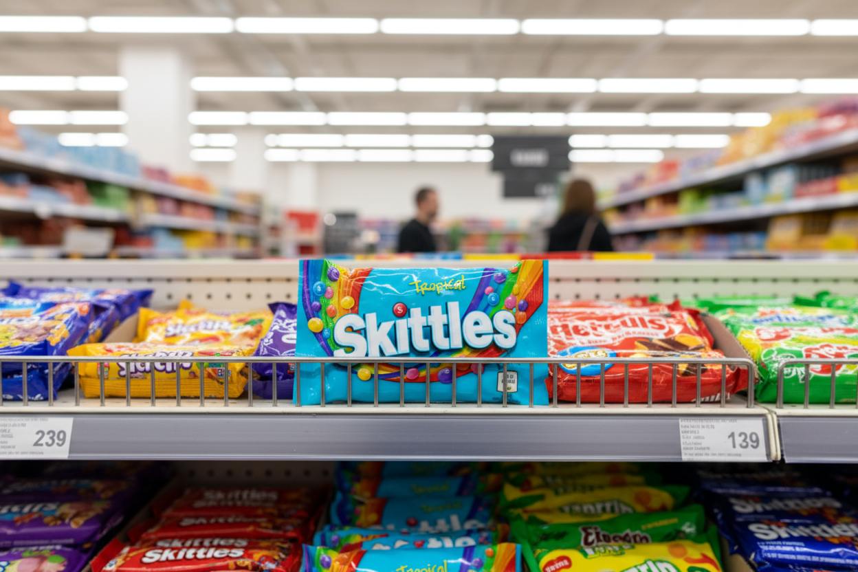 36 x Skittles Tropical 45Gm