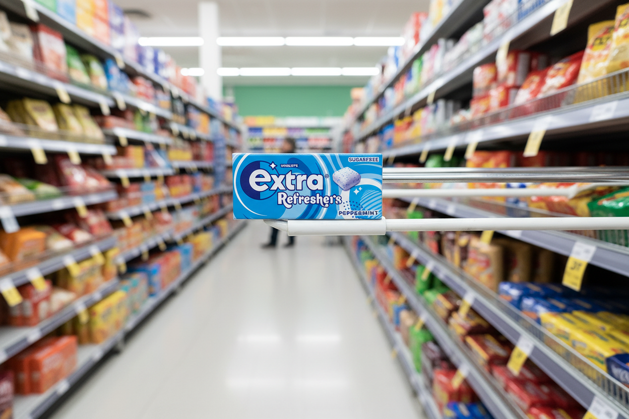 16 x Extra Peppermint Refreshers Handybox 7 Piece