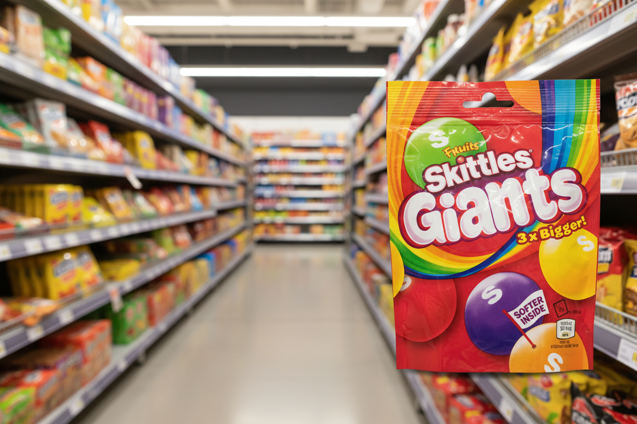 15 X Skittles Fruit Giants Pouch 132G