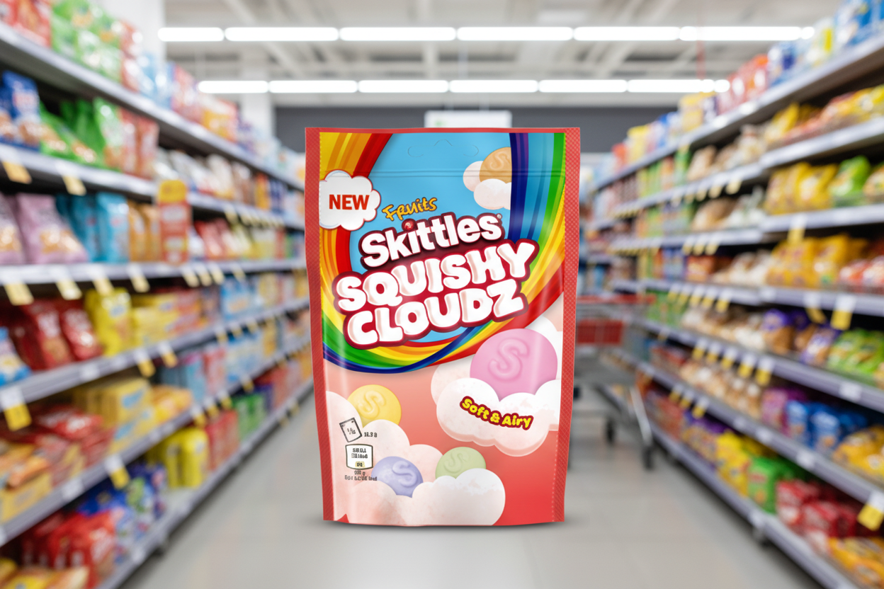 18 X Skittles Fruits Squishy Cloudz 94GM