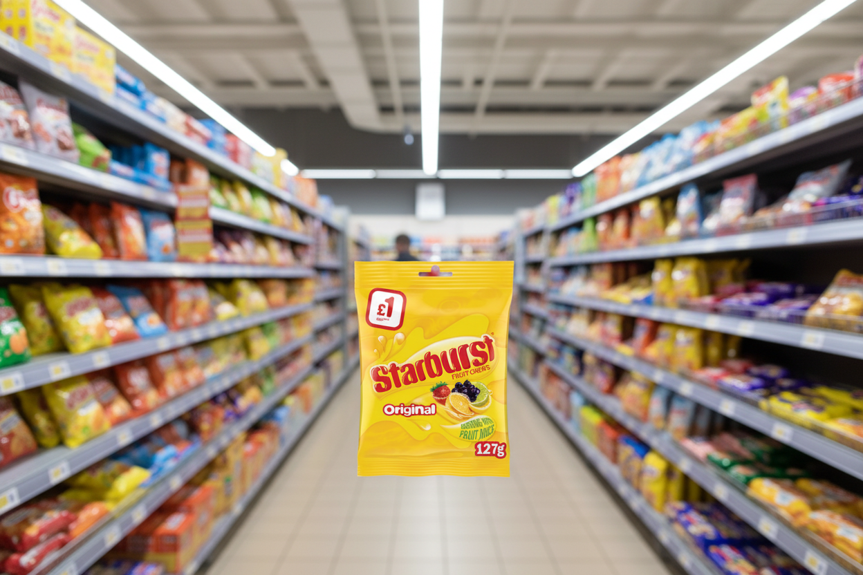 12 x Starburst Original Fruits Treat Bag - 127GM